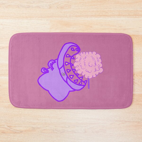 Item preview, LaMaisonOfMY BIG MOUTH HIPPO EATS CANDY FLOSS COLLECTION NO.1 PINK designed and sold by LaMaisonOfMY.