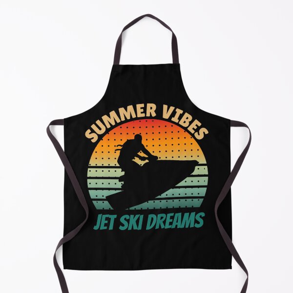 Item preview, SUMMER VIBES JET SKI DREAMS Orange Blue Green Sunset Ride designed and sold by SplashTastic.