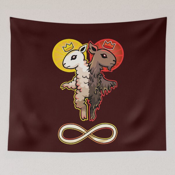 Item preview, Two Headed Goat of Good and Evil designed and sold by Mawfull.