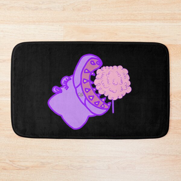 Item preview, LaMaisonOfMY BIG MOUTH HIPPO EATS CANDY FLOSS COLLECTION NO.1 BLACK designed and sold by LaMaisonOfMY.