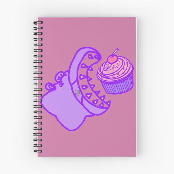 Item preview, LaMaisonOfMY BIG MOUTH HIPPO EATS CUPCAKE COLLECTION NO.1 PINK designed and sold by LaMaisonOfMY.