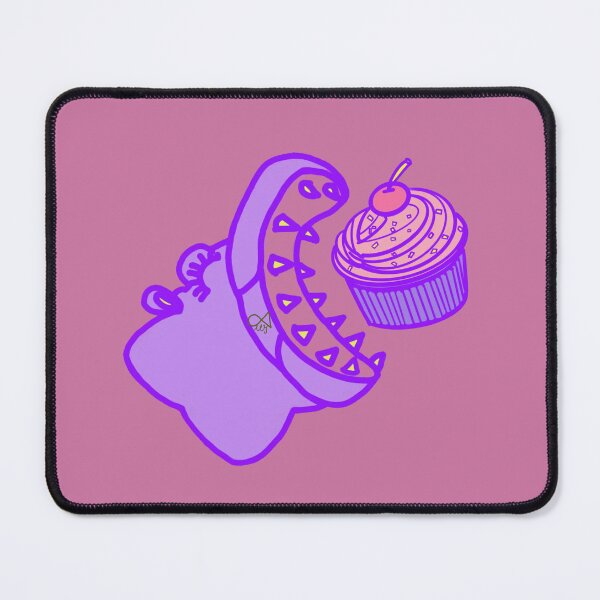 Item preview, LaMaisonOfMY BIG MOUTH HIPPO EATS CUPCAKE COLLECTION NO.1 PINK designed and sold by LaMaisonOfMY.
