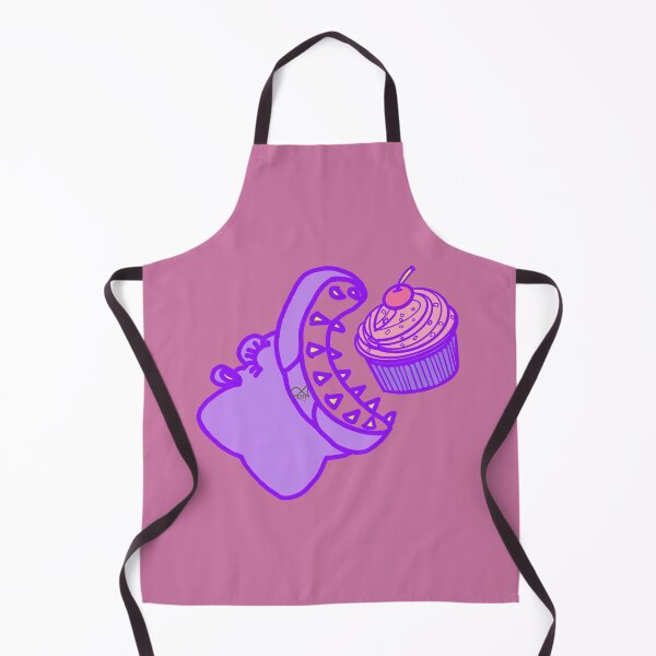 Item preview, LaMaisonOfMY BIG MOUTH HIPPO EATS CUPCAKE COLLECTION NO.1 PINK designed and sold by LaMaisonOfMY.