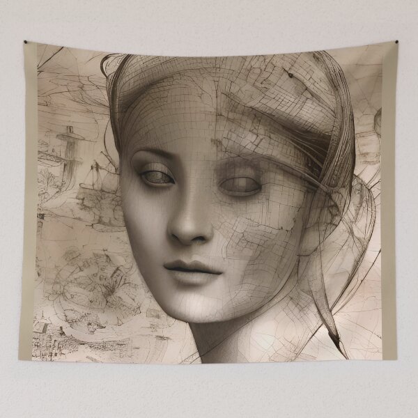 Item preview, Renaissance Sketch designed and sold by MatrixTattoo.