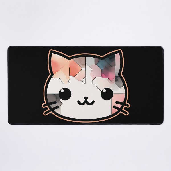 Item preview, Cute Chibi Cat Digital Outline Print designed and sold by Dynke.