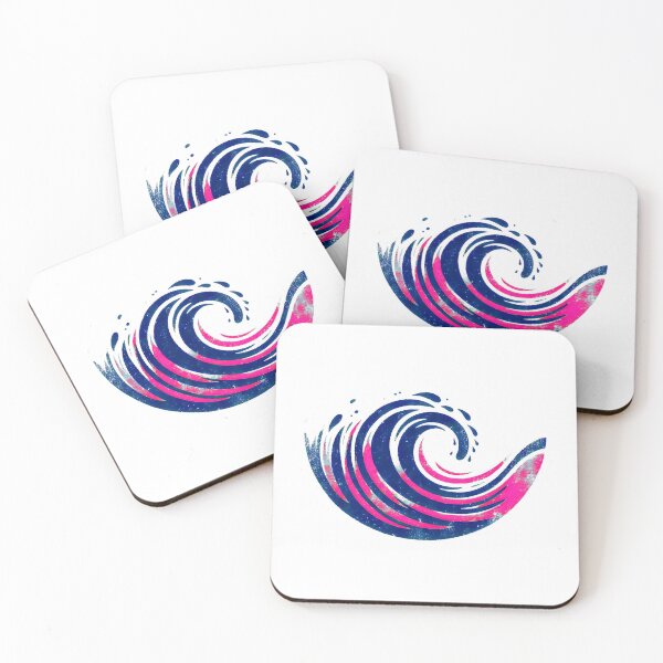 Item preview, Wave of Creativity in Pink designed and sold by DD Design.
