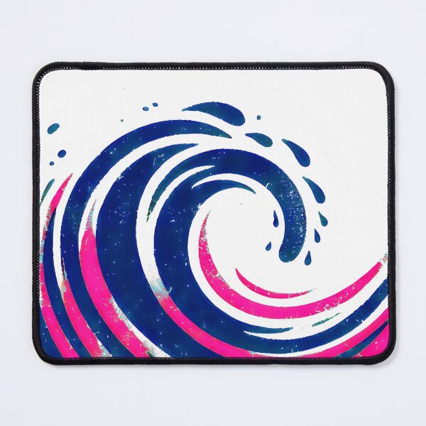 Item preview, Wave of Creativity in Pink designed and sold by DD Design.