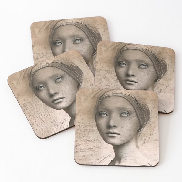 Item preview, Renaissance Woman Sketch designed and sold by MatrixTattoo.