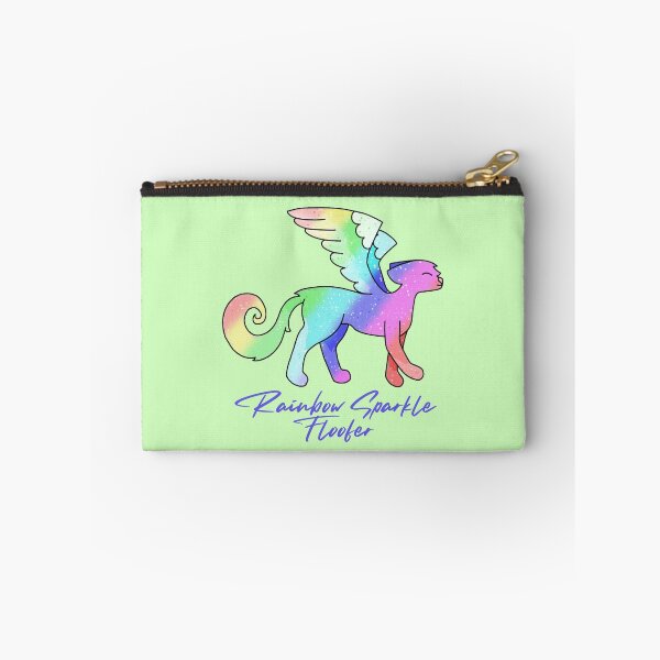 Item preview, Rainbow Sparkle Floofer by Mackenna Originals designed and sold by orangepopdes.