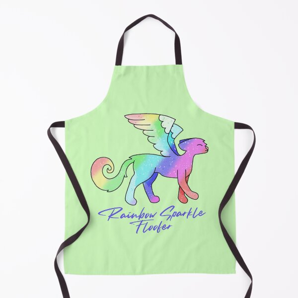 Item preview, Rainbow Sparkle Floofer by Mackenna Originals designed and sold by orangepopdes.