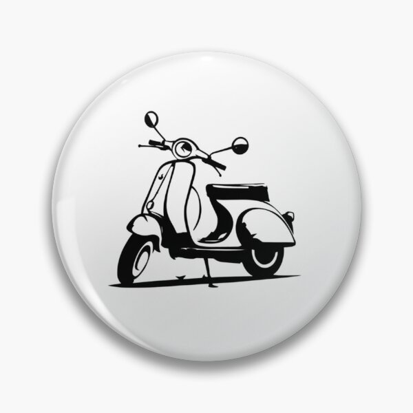 Item preview, RETRO SCOOTER  designed and sold by Aktarstore.
