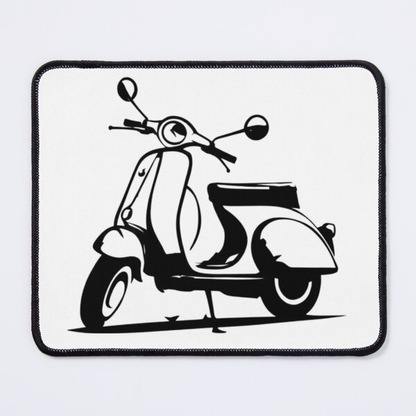 Item preview, RETRO SCOOTER designed and sold by Aktarstore.