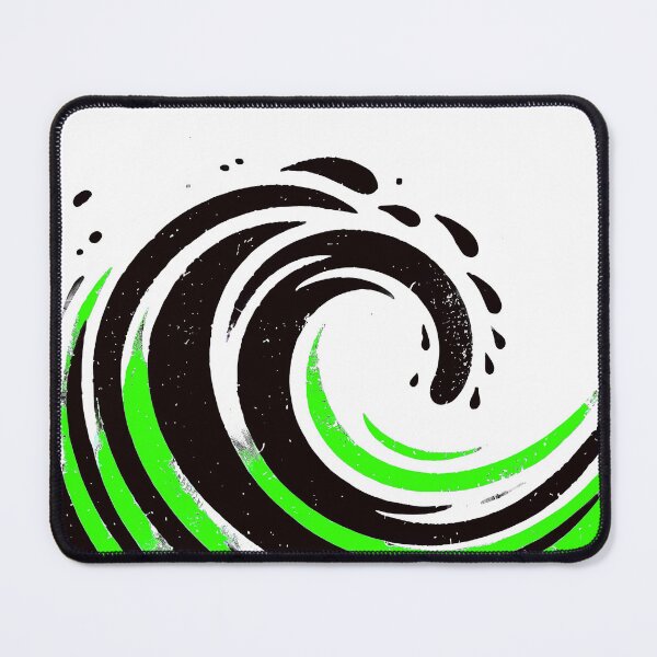 Item preview, Wave of Creativity in Green designed and sold by DD Design.