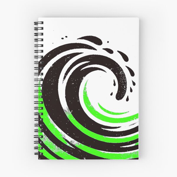 Item preview, Wave of Creativity in Green designed and sold by DD Design.