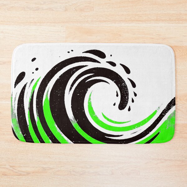 Item preview, Wave of Creativity in Green designed and sold by DD Design.