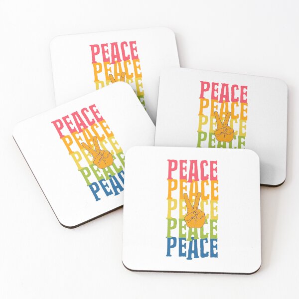 Item preview, Retro 70s Peace Finger Peace Sign designed and sold by Sartoris Art.