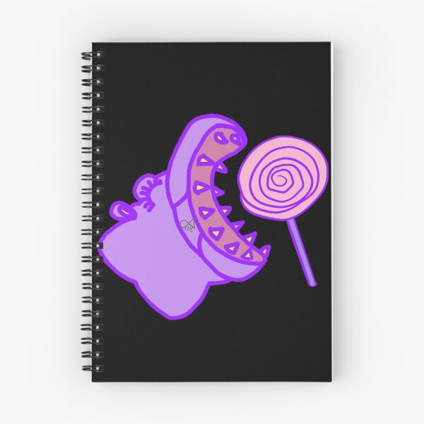 Item preview, LaMaisonOfMY BIG MOUTH HIPPO EATS LOLLIPOP COLLECTION NO.1 BLACK designed and sold by LaMaisonOfMY.