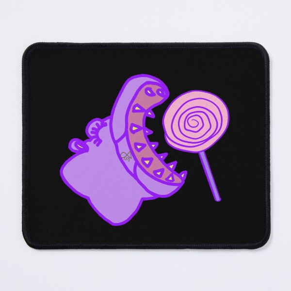 Item preview, LaMaisonOfMY BIG MOUTH HIPPO EATS LOLLIPOP COLLECTION NO.1 BLACK designed and sold by LaMaisonOfMY.