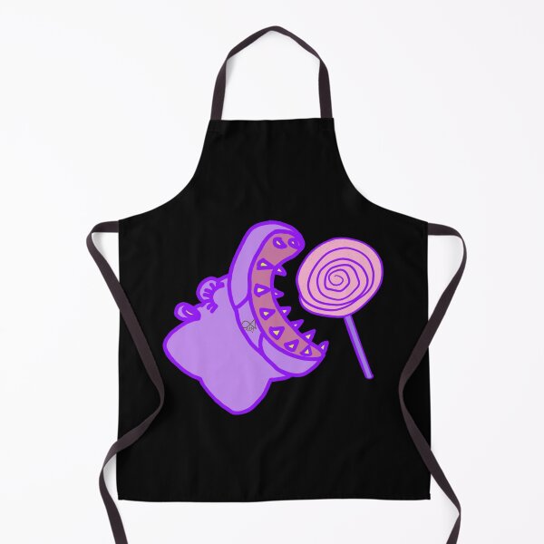Item preview, LaMaisonOfMY BIG MOUTH HIPPO EATS LOLLIPOP COLLECTION NO.1 BLACK designed and sold by LaMaisonOfMY.