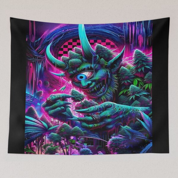 Item preview, The One Eyed Monster Is Eating The World designed and sold by GrowDrak.