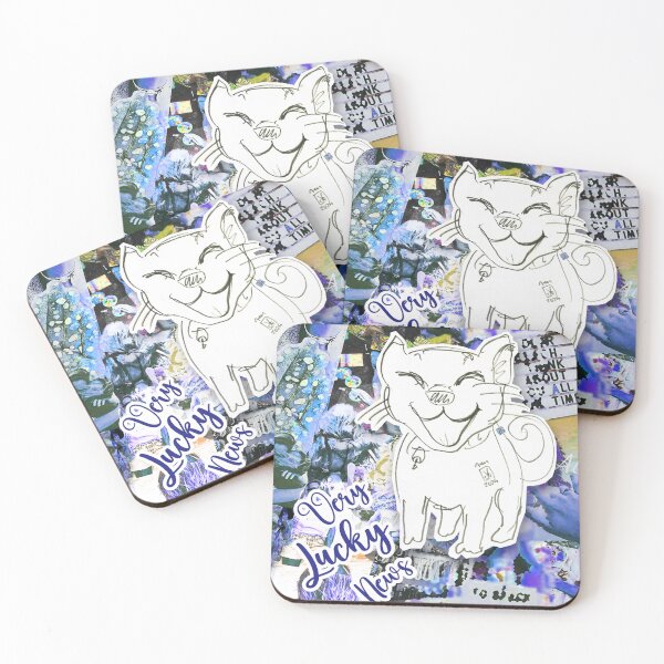 Item preview, Very Lucky News Cat (drawing by ACCI)  designed and sold by VanyssaGraphics.
