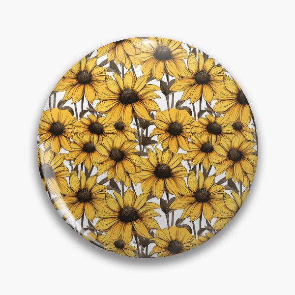 Item preview, Vibrant Rudbeckia Flower and Garden Pattern designed and sold by madtoyman.