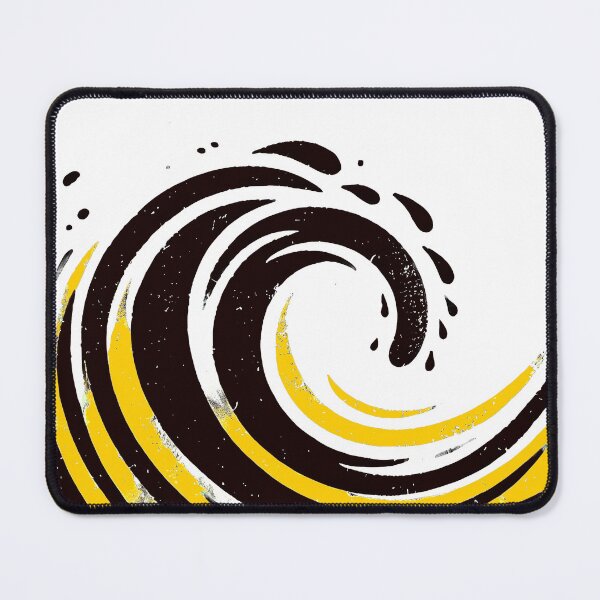 Item preview, Wave of Creativity in Yellow designed and sold by DD Design.