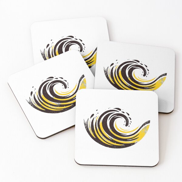 Item preview, Wave of Creativity in Yellow designed and sold by DD Design.