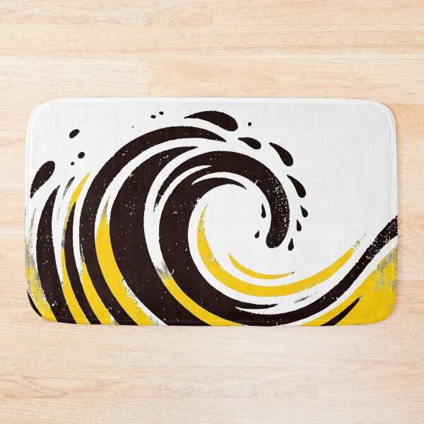 Item preview, Wave of Creativity in Yellow designed and sold by DD Design.