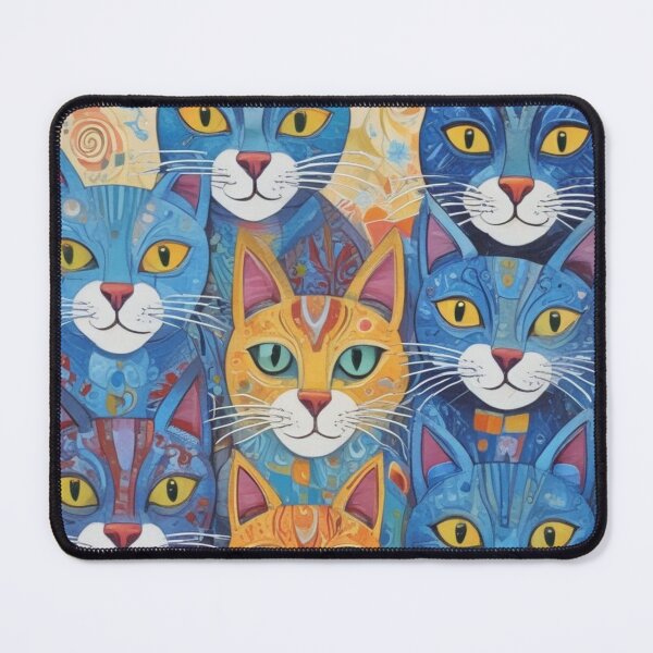 Item preview, Cats abstract designed and sold by GasconyPassion.