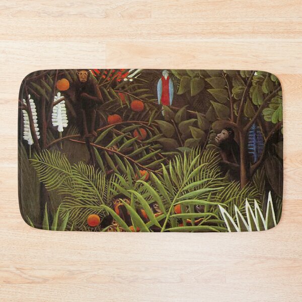 Aperçu de l'œuvre artiste henri rousseau, peintre henri rousseau, art henri rousseau, oeuvre d'henri rousseau, style de peinture henri rousseau, style d'art henri rousseau créée et vendue par rosa-reid.