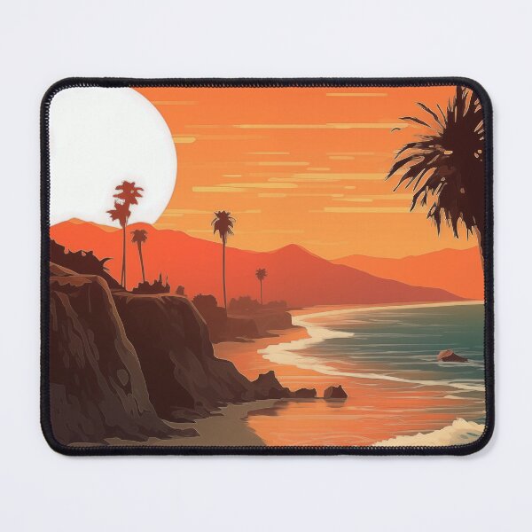 Item preview, Serene California Beach #2 designed and sold by Anuchartl.