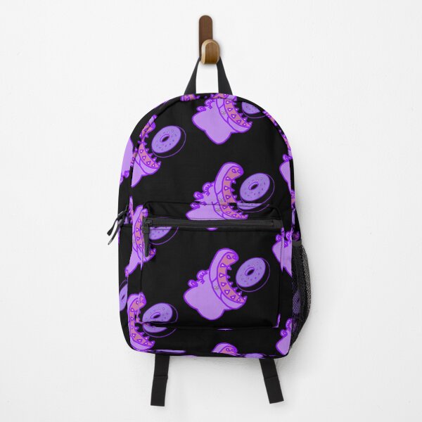Item preview, LaMaisonOfMY BIG MOUTH HIPPO EATS DONUT COLLECTION NO.1 BLACK designed and sold by LaMaisonOfMY.