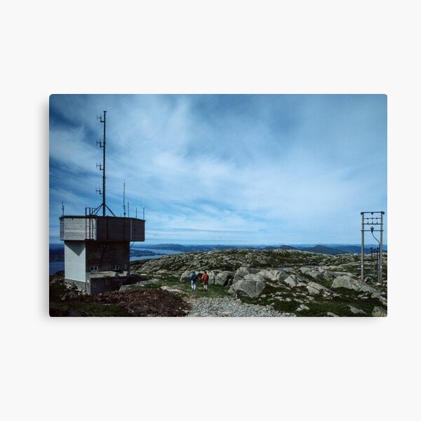 Item preview, Weather station from on top of plateau over Bergen Norway 19840611 0026 designed and sold by Fred Mitchell.