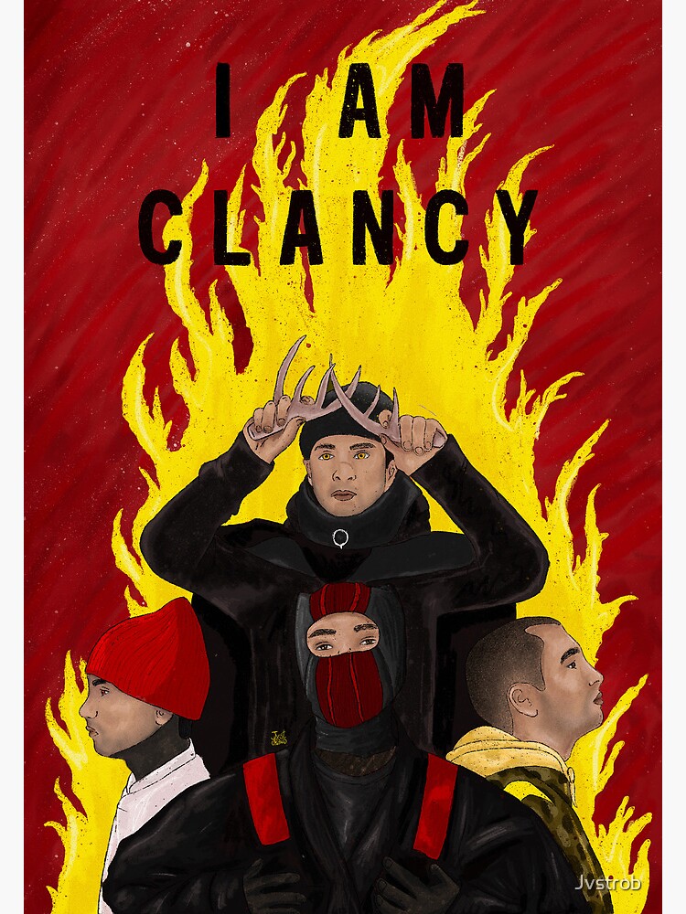 I am Clancy Greeting Card