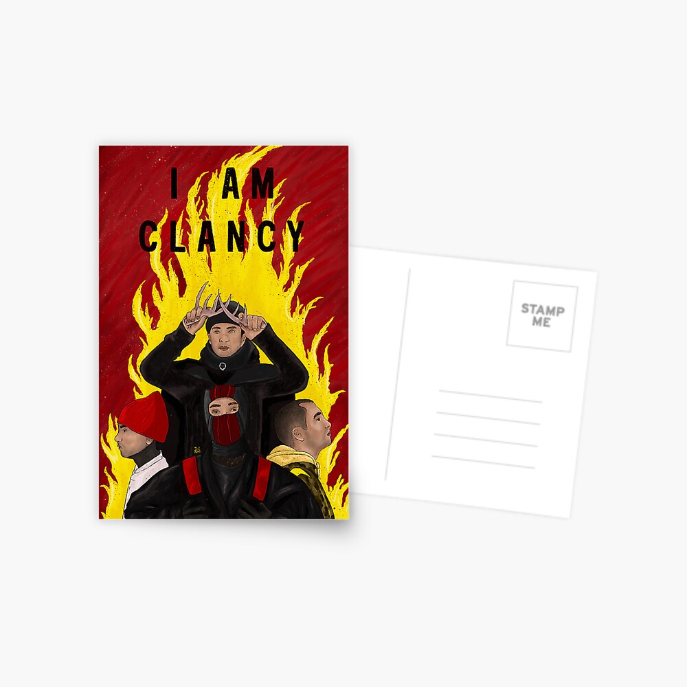 I am Clancy Greeting Card