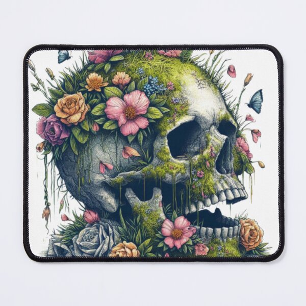 Item preview, Grassy Skull designed and sold by EmberlyDawn.