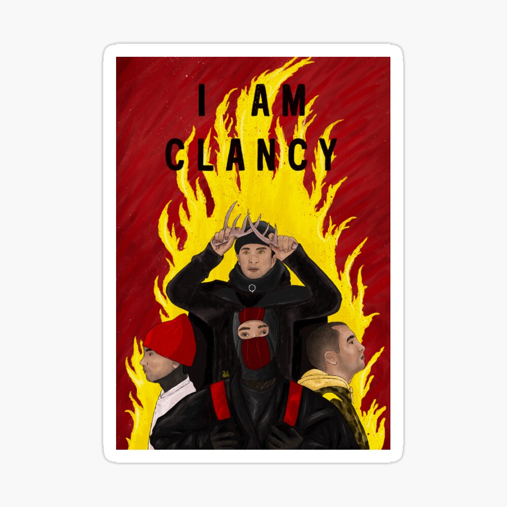 I am Clancy Greeting Card