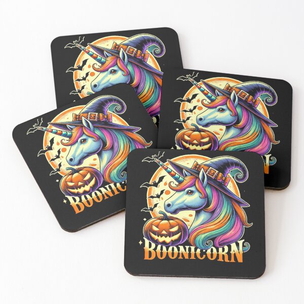 Item preview, Boonicorn Halloween Unicorn Witch Hat Design designed and sold by Hananiah Merch.