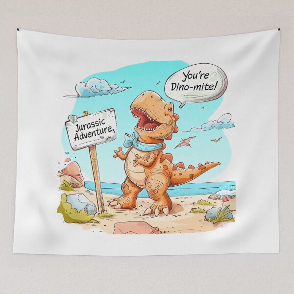 Item preview, Dino-Mite Fun on a Jurassic Adventure designed and sold by kjon88.