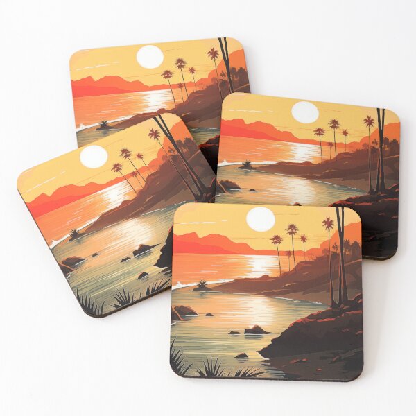 Item preview, Serene California Beach #3 designed and sold by Anuchartl.