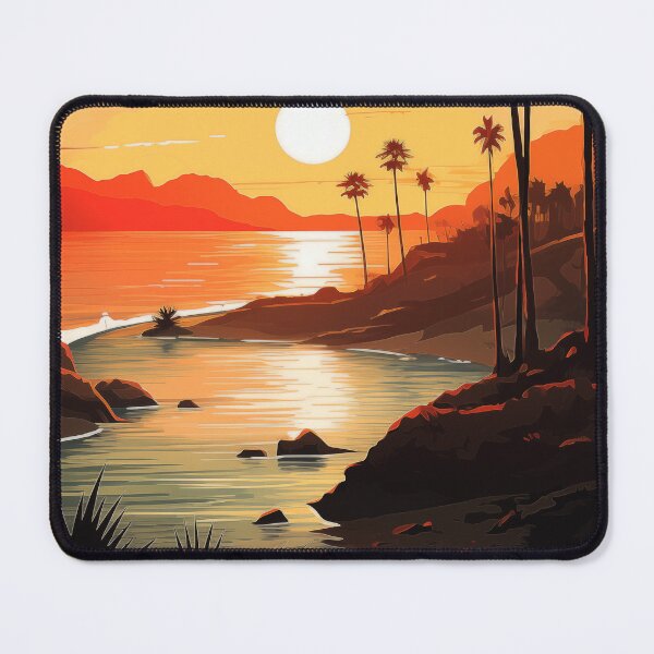 Item preview, Serene California Beach #3 designed and sold by Anuchartl.