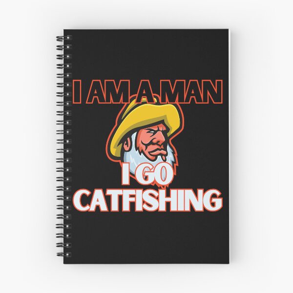 Item preview, Real Men Go Catfishing designed and sold by CatfishCreation.