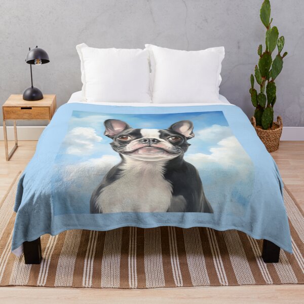 Item preview, Retrato de Boston terrier designed and sold by Samuelsboro.
