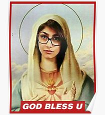 god bless mia khalifa Poster