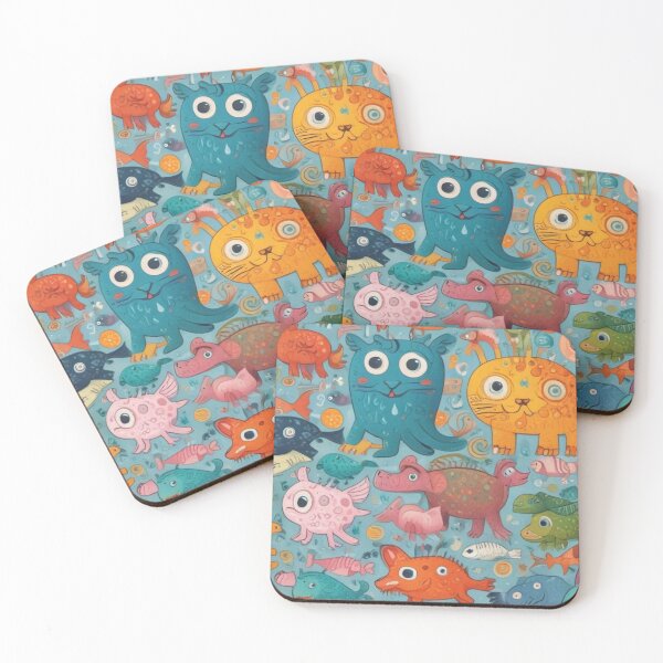 Item preview, Weird animals from Atlantis designed and sold by GasconyPassion.