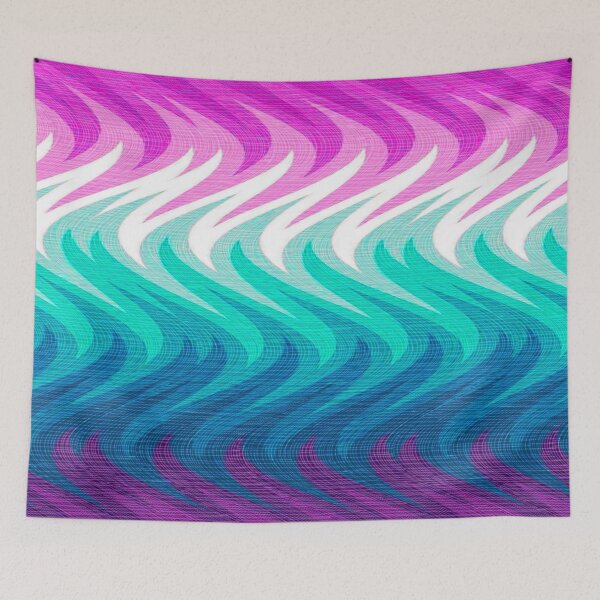 Item preview, Textured Fire Waves designed and sold by the1249.
