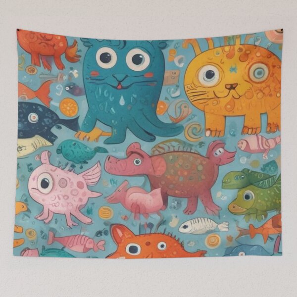 Item preview, Weird animals from Atlantis designed and sold by GasconyPassion.