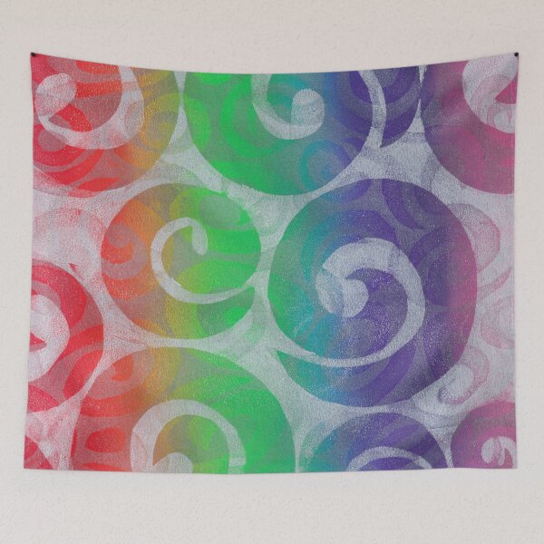 Item preview, Rainbow swirls designed and sold by LEsacreates.