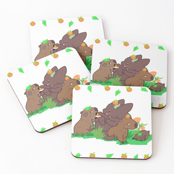 Item preview,  Dandelion Daemon  - Capybara Chill with Oranges designed and sold by Sarah Reed.